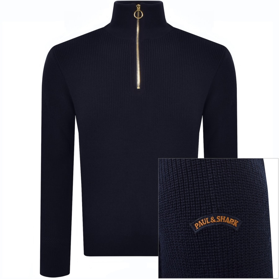 Paul and shark half zip jumper online